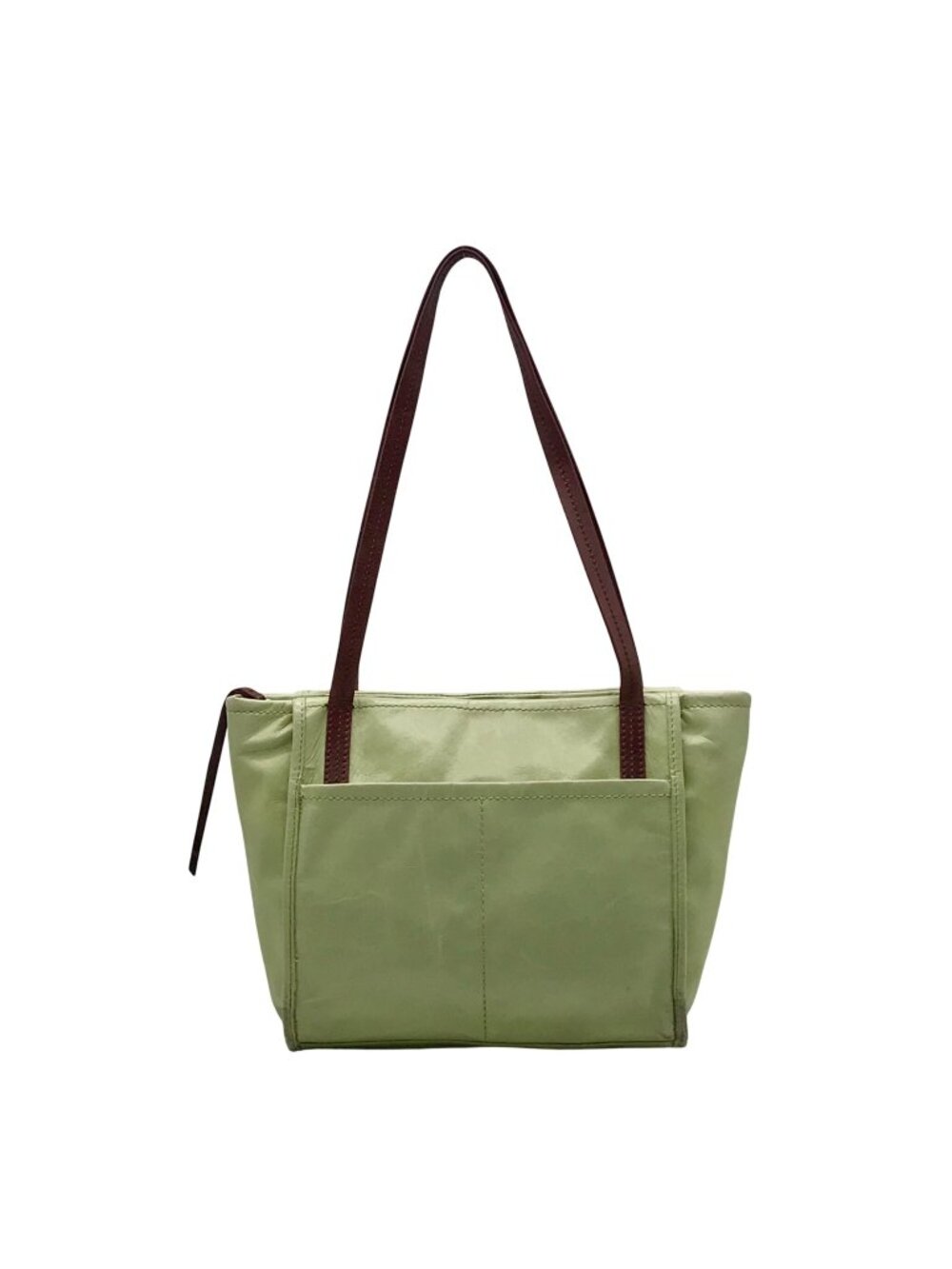 Hobo Chance Green Leather Tote Bag